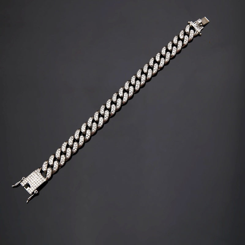 Diamond Cuban Bracelet - Essential Jewel