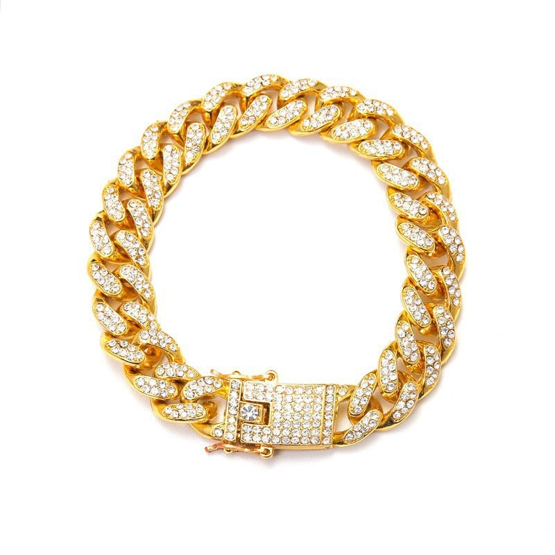 Diamond Cuban Bracelet - Essential Jewel