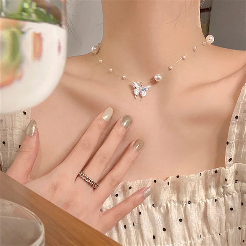 Butterfly Necklace - Essential Jewel