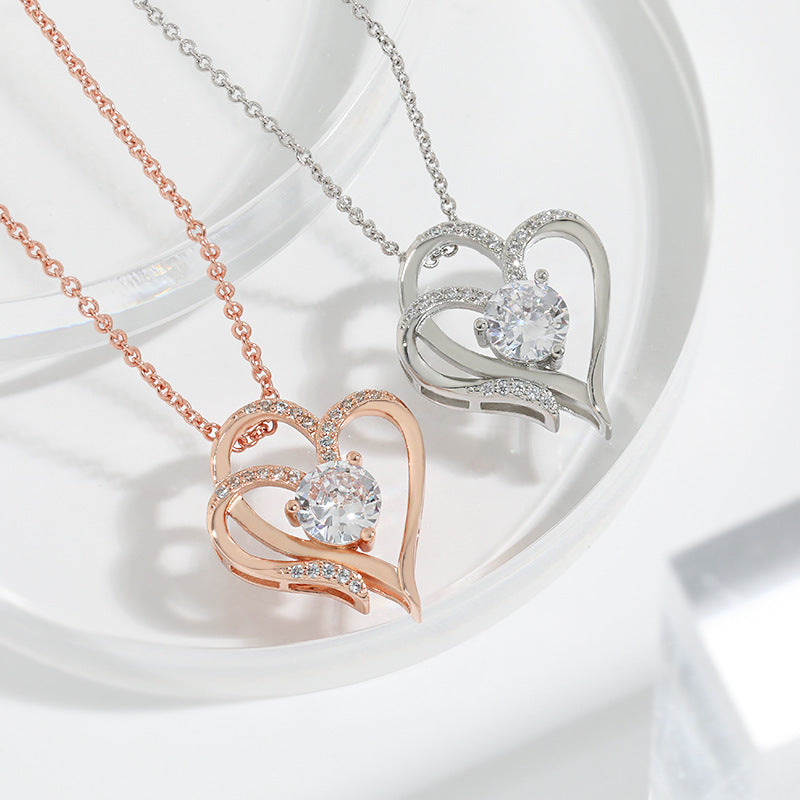 Valentine’s Day jewelry gifts for her featuring romantic gold necklaces, rings, and elegant earrings
